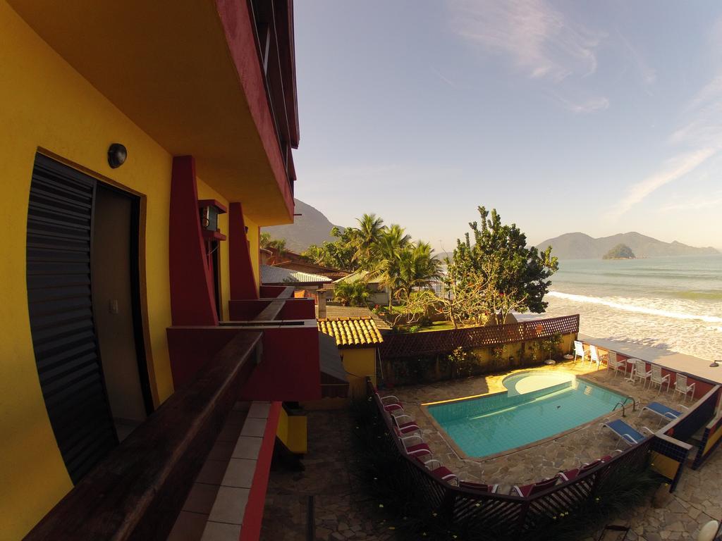 Pousada Casa Na Praia Ubatuba Exteriör bild