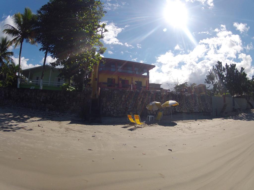 Pousada Casa Na Praia Ubatuba Exteriör bild