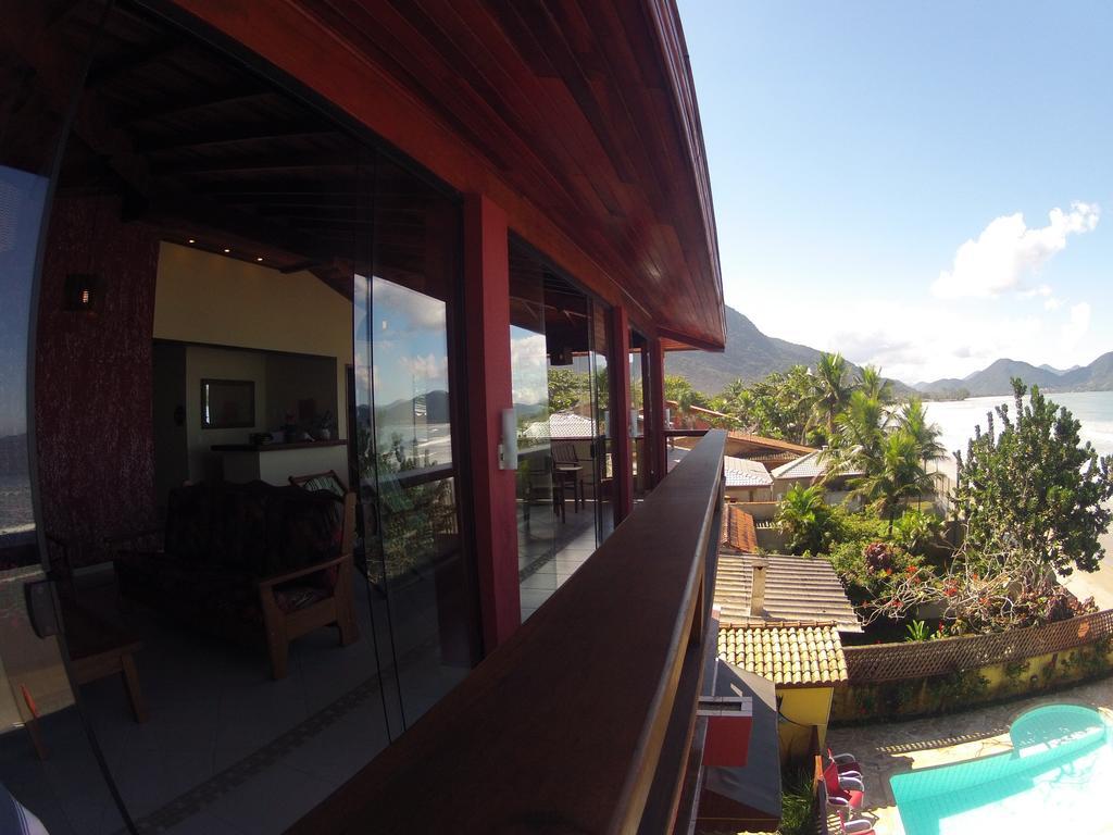 Pousada Casa Na Praia Ubatuba Exteriör bild