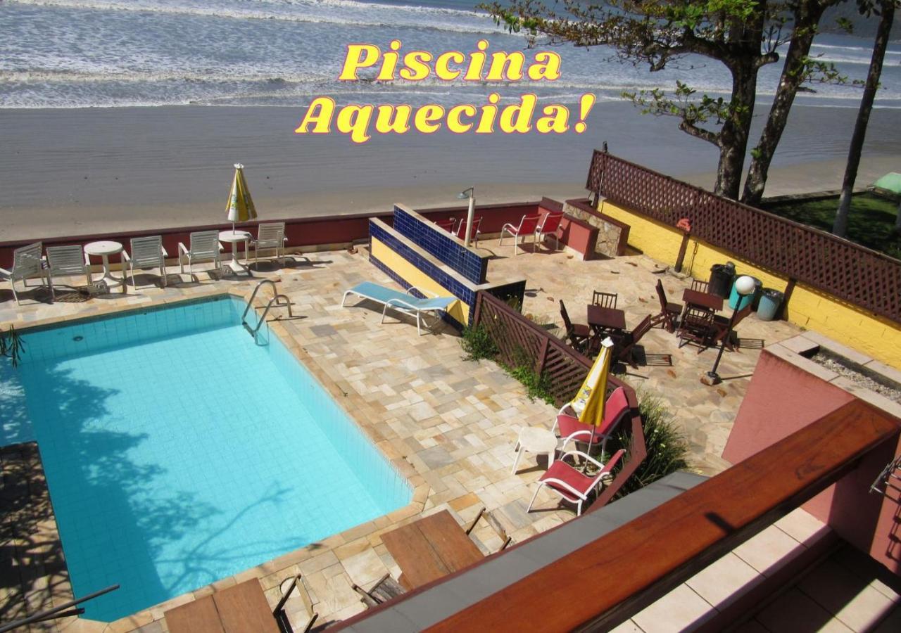 Pousada Casa Na Praia Ubatuba Exteriör bild