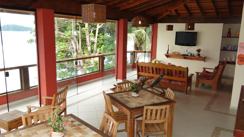Pousada Casa Na Praia Ubatuba Exteriör bild