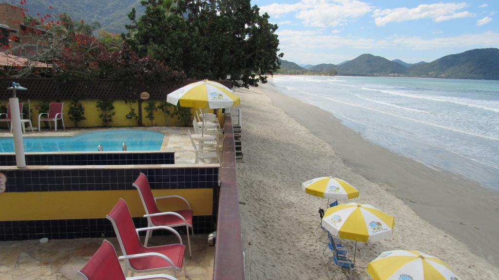 Pousada Casa Na Praia Ubatuba Exteriör bild