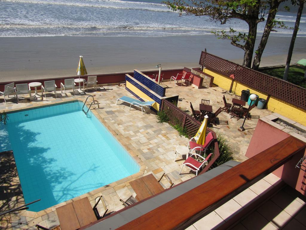 Pousada Casa Na Praia Ubatuba Exteriör bild